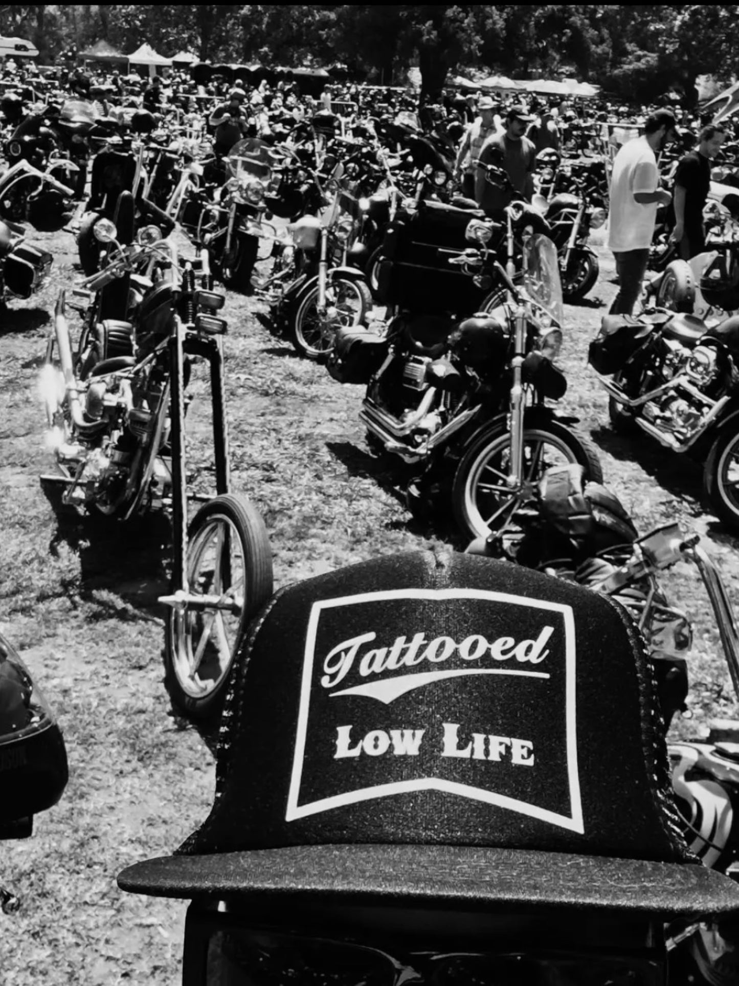 TATTOOED LOW LIFE TRUCKER HAT