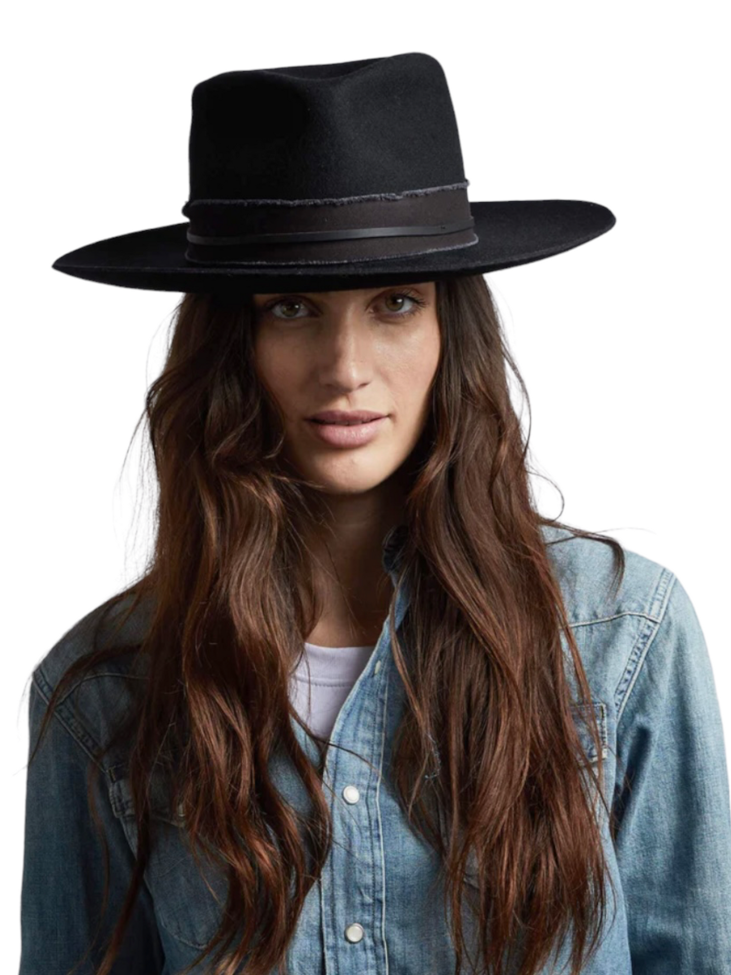 JAWA WILDE BRIM BLACK FELT FEDORA