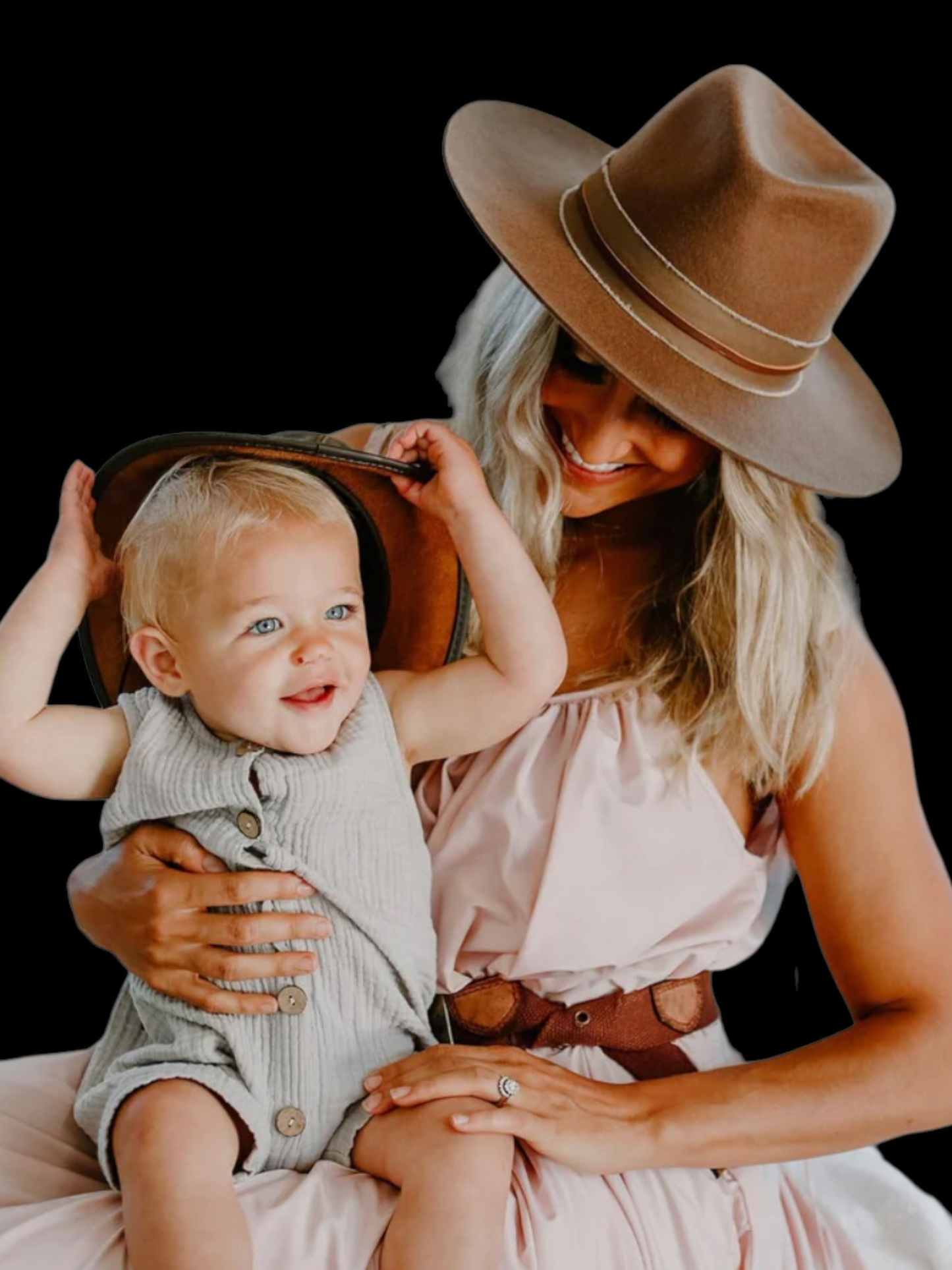JAWA WIDE BRIM BROWN FELT FEDORA