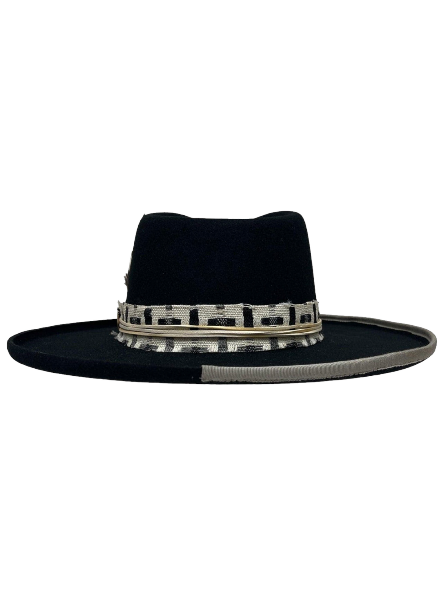 LOUNGE PENCIL RIM FELT FEDORA HAT