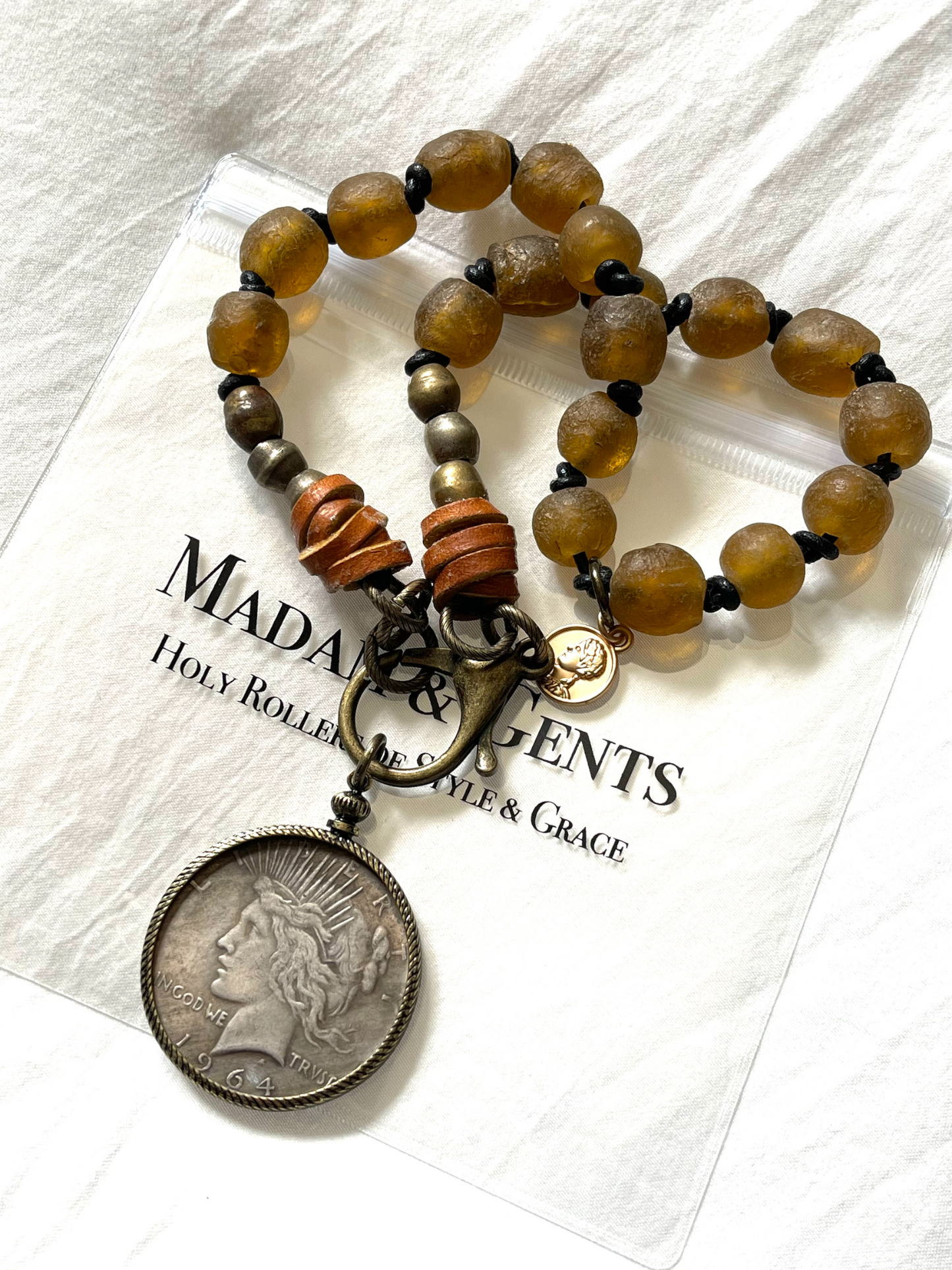 COIN PENDANT NECKLACE