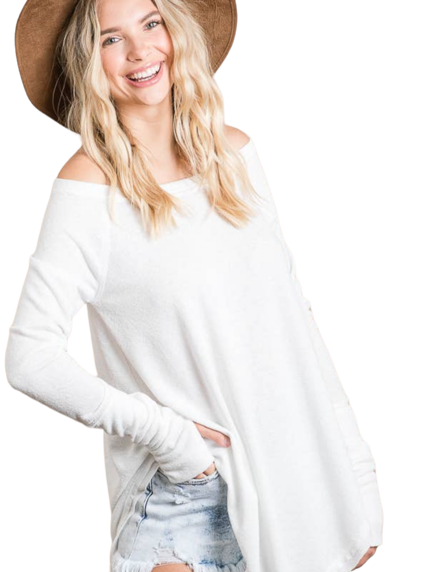 THE INDIE WHITE TUNIC