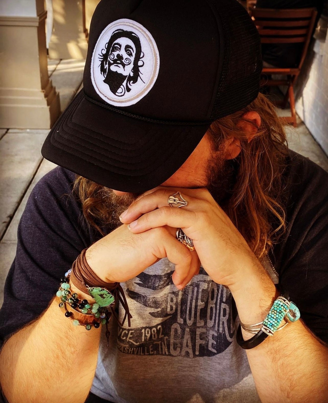THE SALVADOR DALI TRUCKER HAT