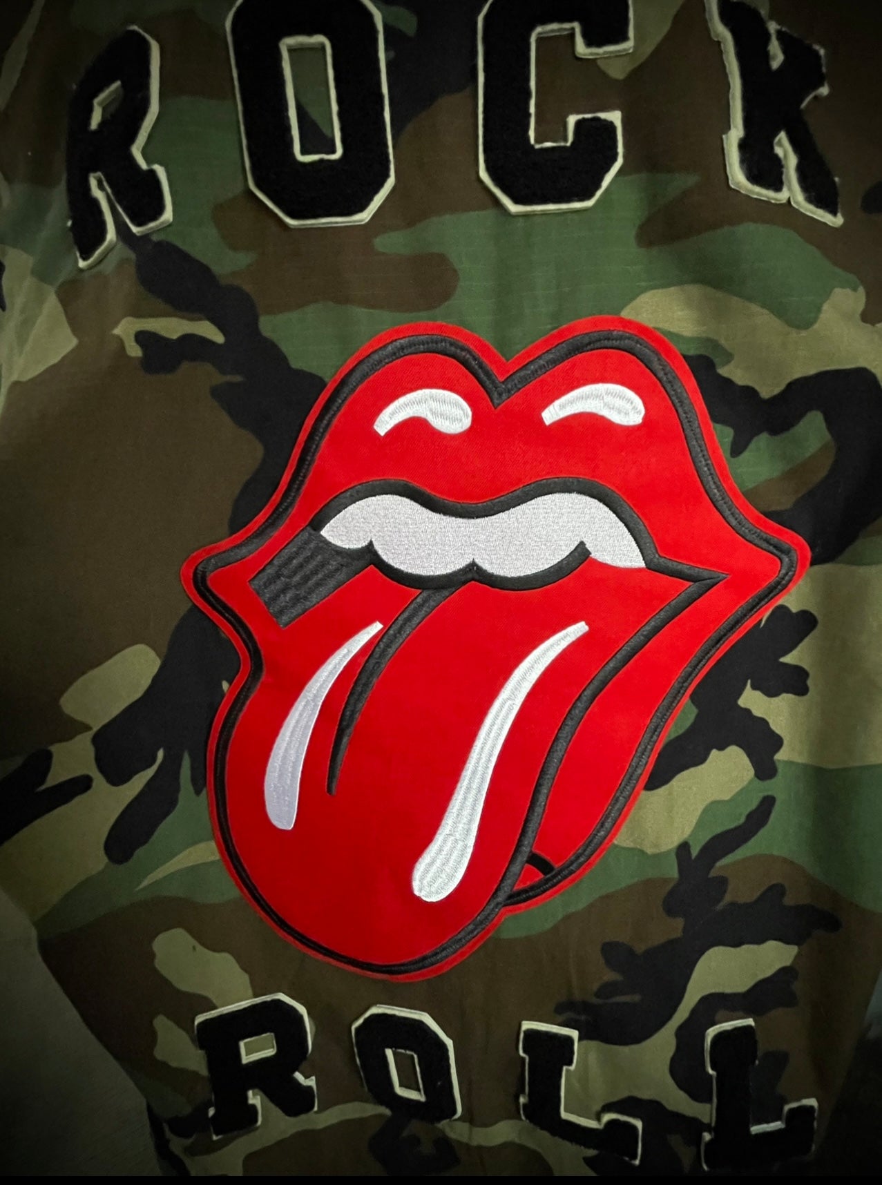 THE HAMMERED ROLLING STONES ARMY JACKET