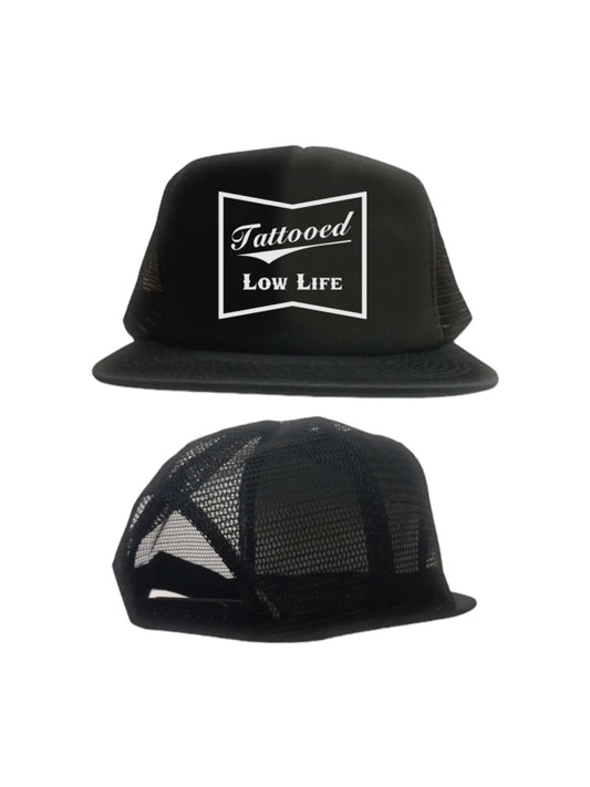 TATTOOED LOW LIFE TRUCKER HAT