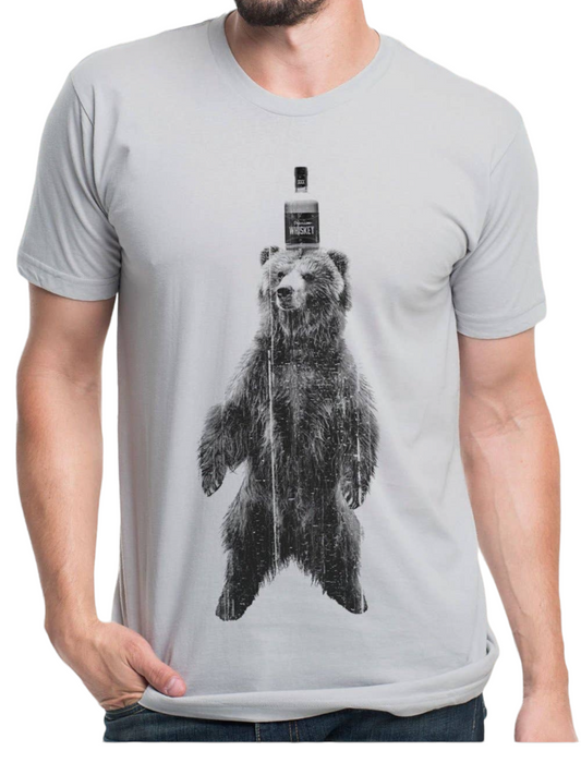 WHISKEY BEAR TEE