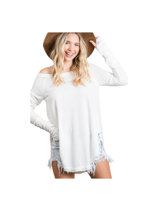 THE INDIE WHITE TUNIC