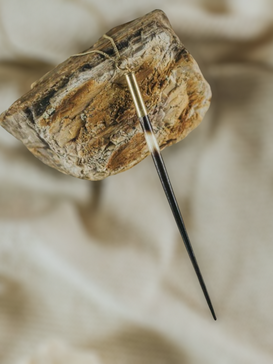 PORCUPINE QUILL NECKLACE