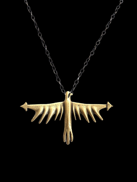 SACRED THUNDERBIRD BEARER OF HAPPINESS NECKLACE