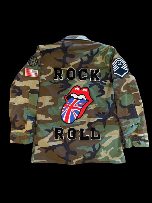 THE HAMMERED BRITISH ROLLING STONES ARMY JACKET