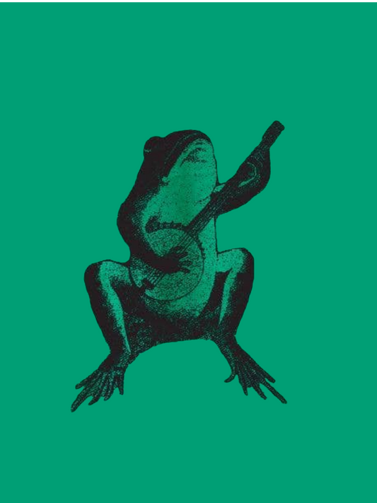 FROG PLAYING BANJO TEE