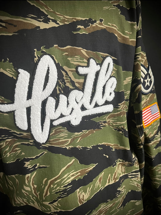 THE HAMMERED HUSTLE TIGER CAMO JACKET