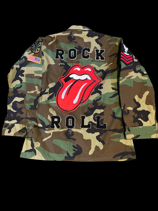 THE HAMMERED ROLLING STONES ARMY JACKET