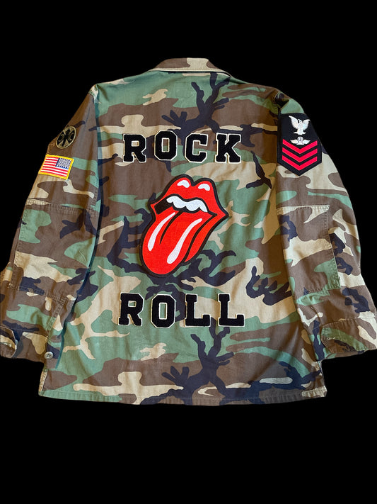 THE HAMMERED ROLLING STONES ARMY JACKET