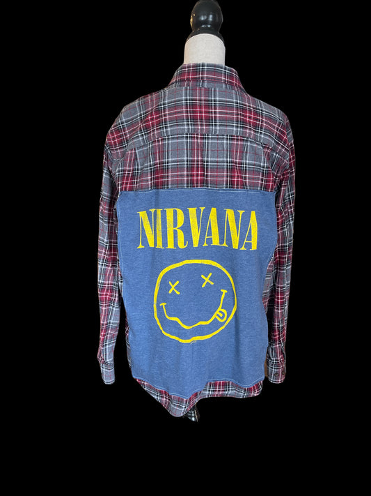 NIRVANA NEVERMIND FLANNEL