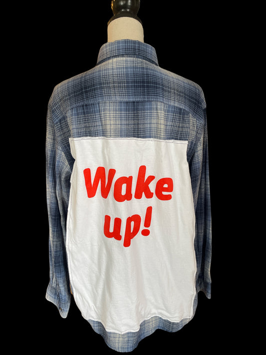 WAKE UP FLANNEL